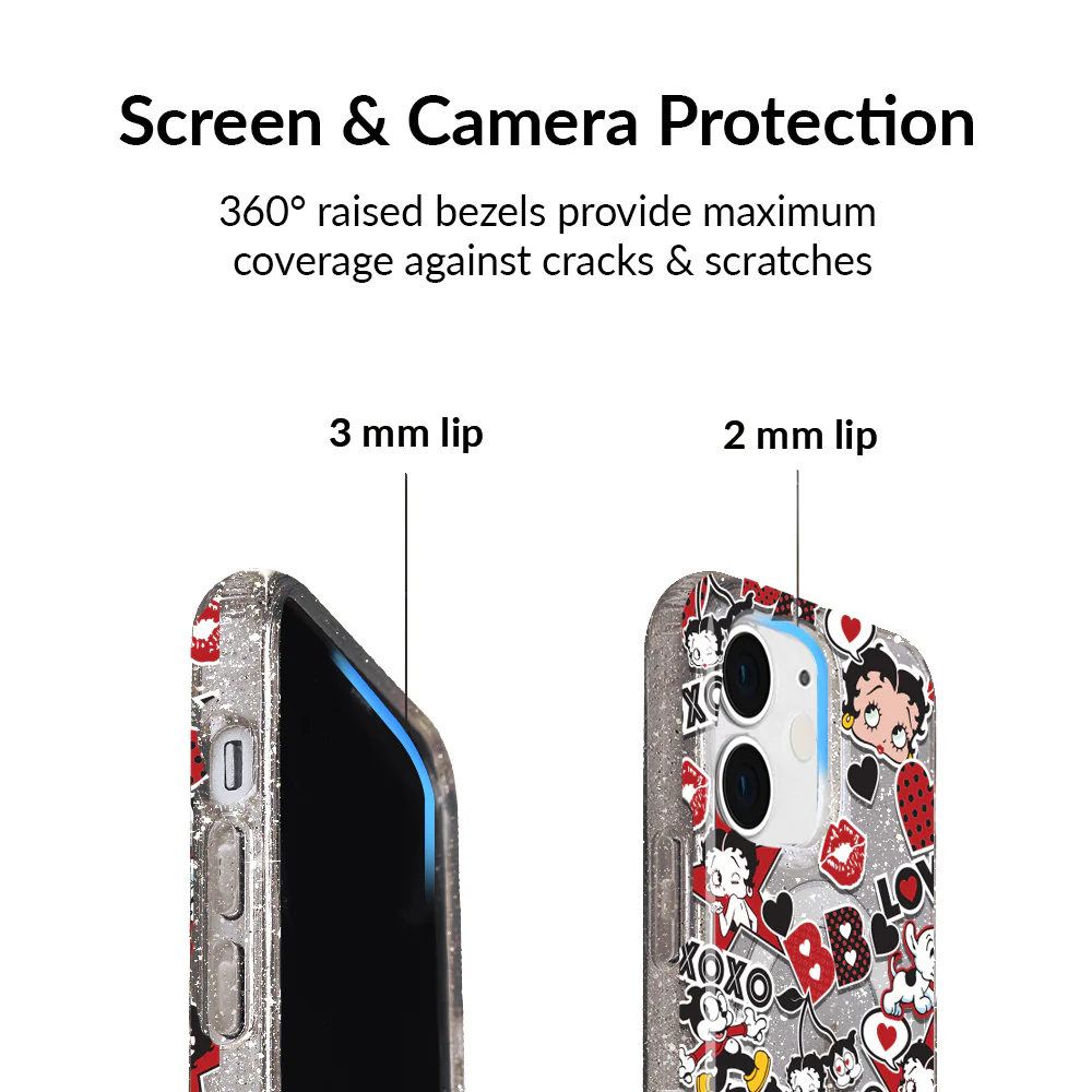 Betty Boop Sassy Glitter iPhone Case - Image 63