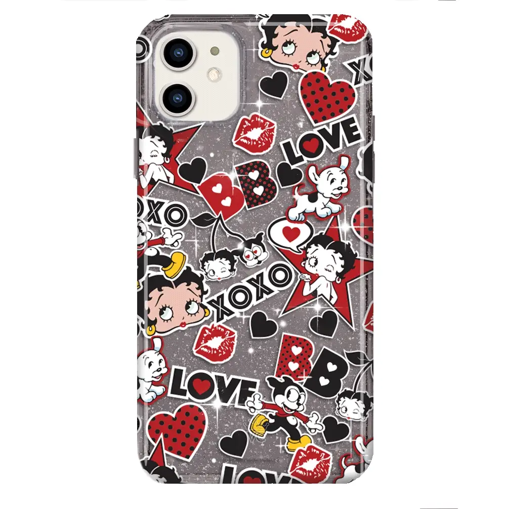 Betty Boop Sassy Glitter iPhone Case - Image 73