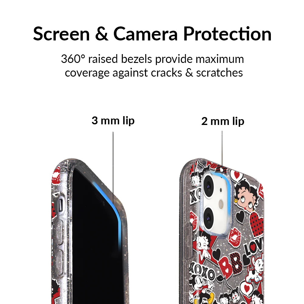 Betty Boop Sassy Glitter iPhone Case - Image 75