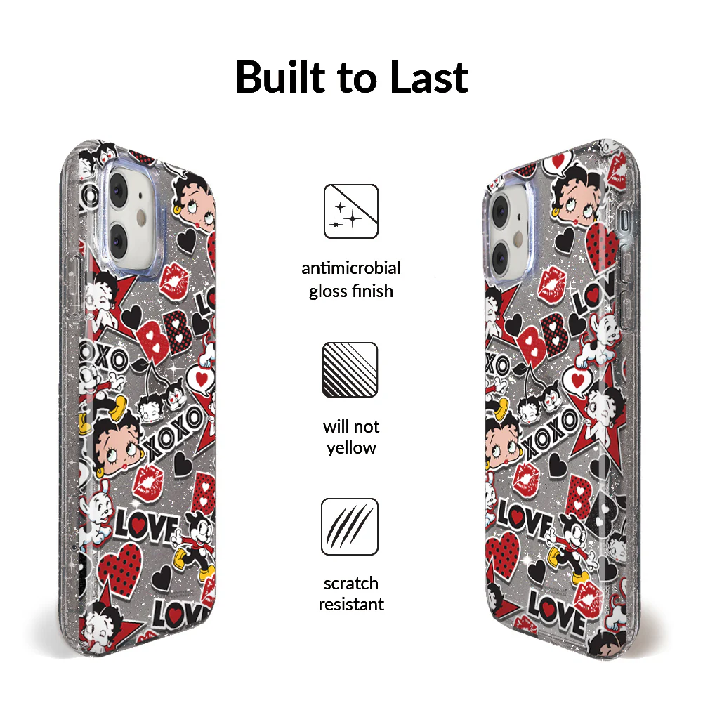 Betty Boop Sassy Glitter iPhone Case - Image 77