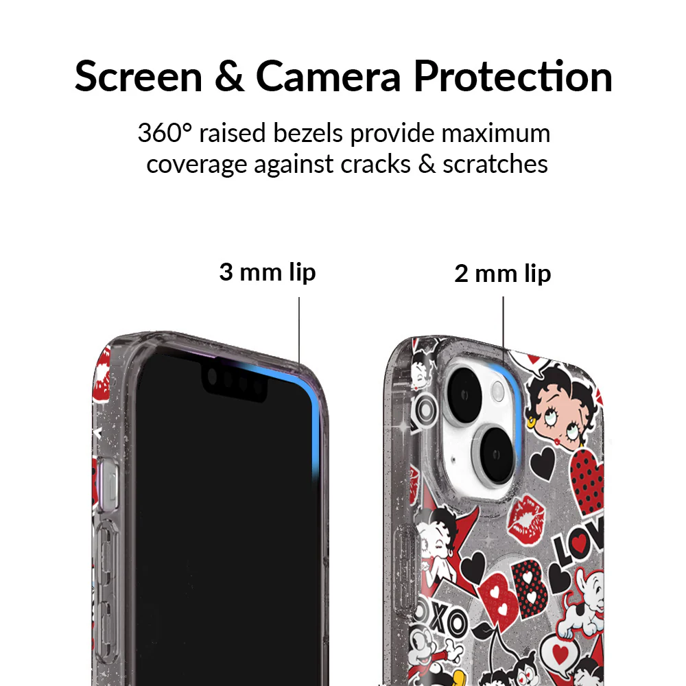 Betty Boop Sassy Glitter iPhone Case - Image 9