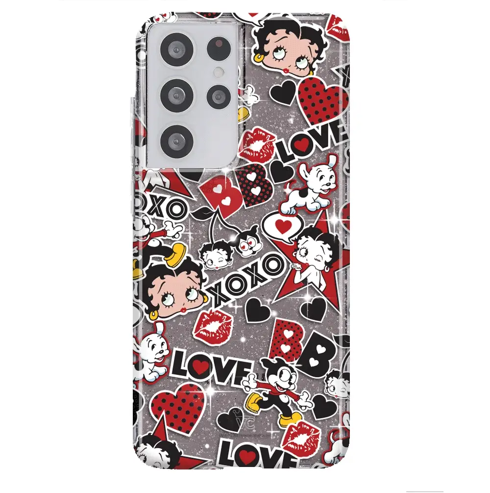 Betty Boop Sassy Glitter Samsung Case - Image 13