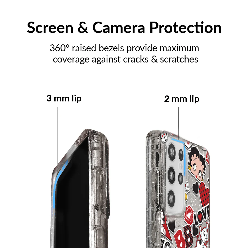 Betty Boop Sassy Glitter Samsung Case - Image 15