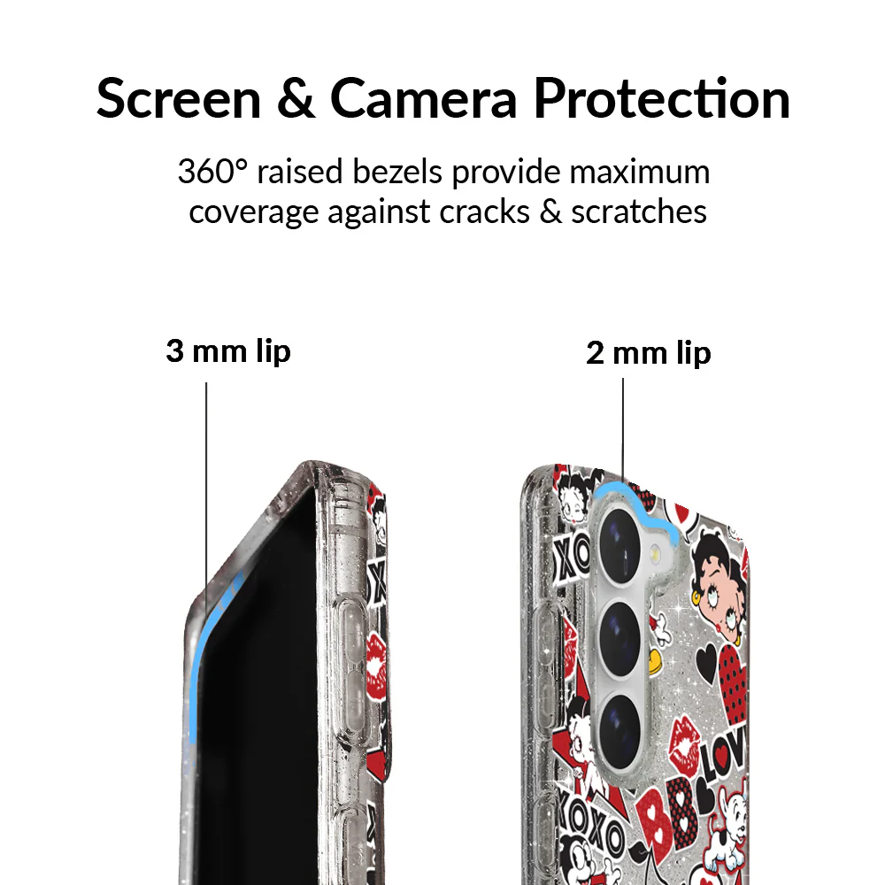 Betty Boop Sassy Glitter Samsung Case - Image 39
