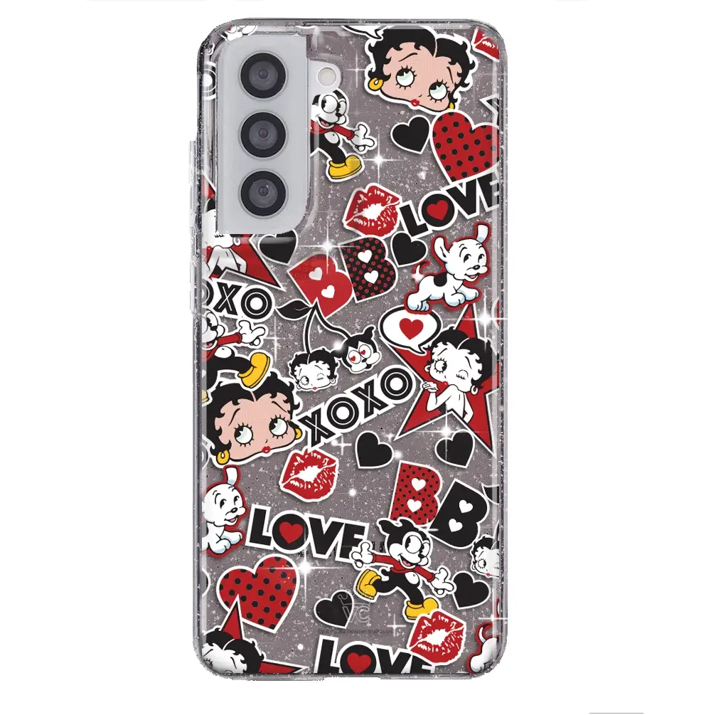 Betty Boop Sassy Glitter Samsung Case - Image 7