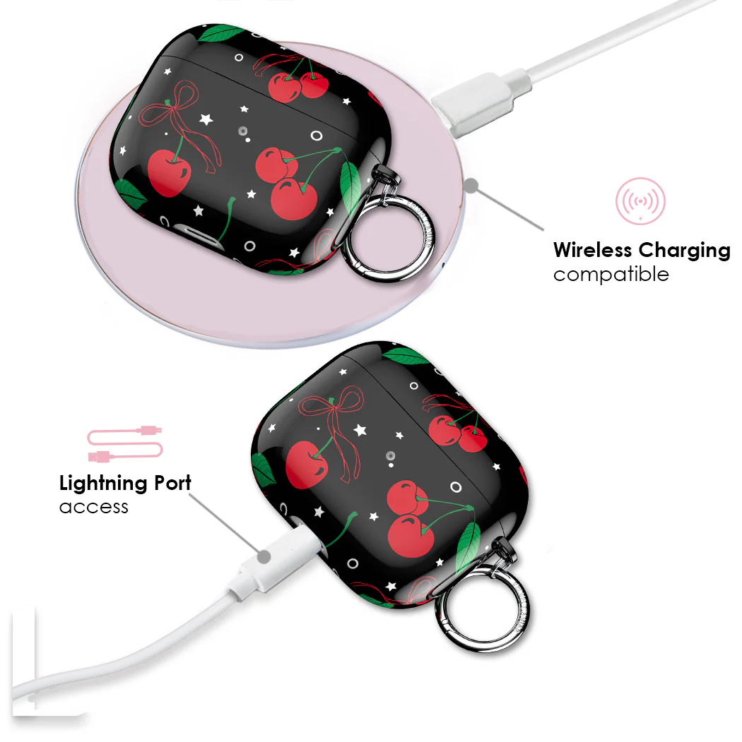 Cherry On Top AirPod Case - Image 14