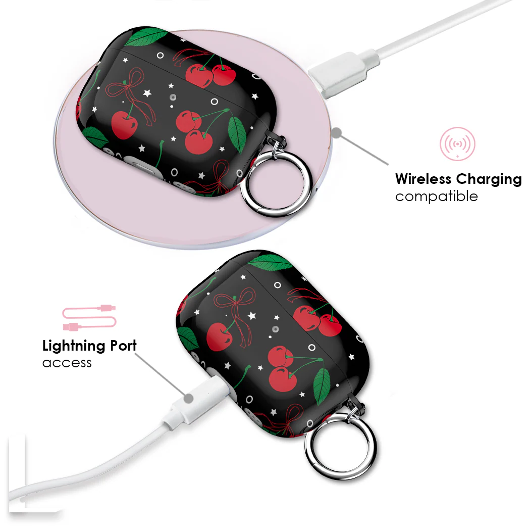 Cherry On Top AirPod Case - Image 9