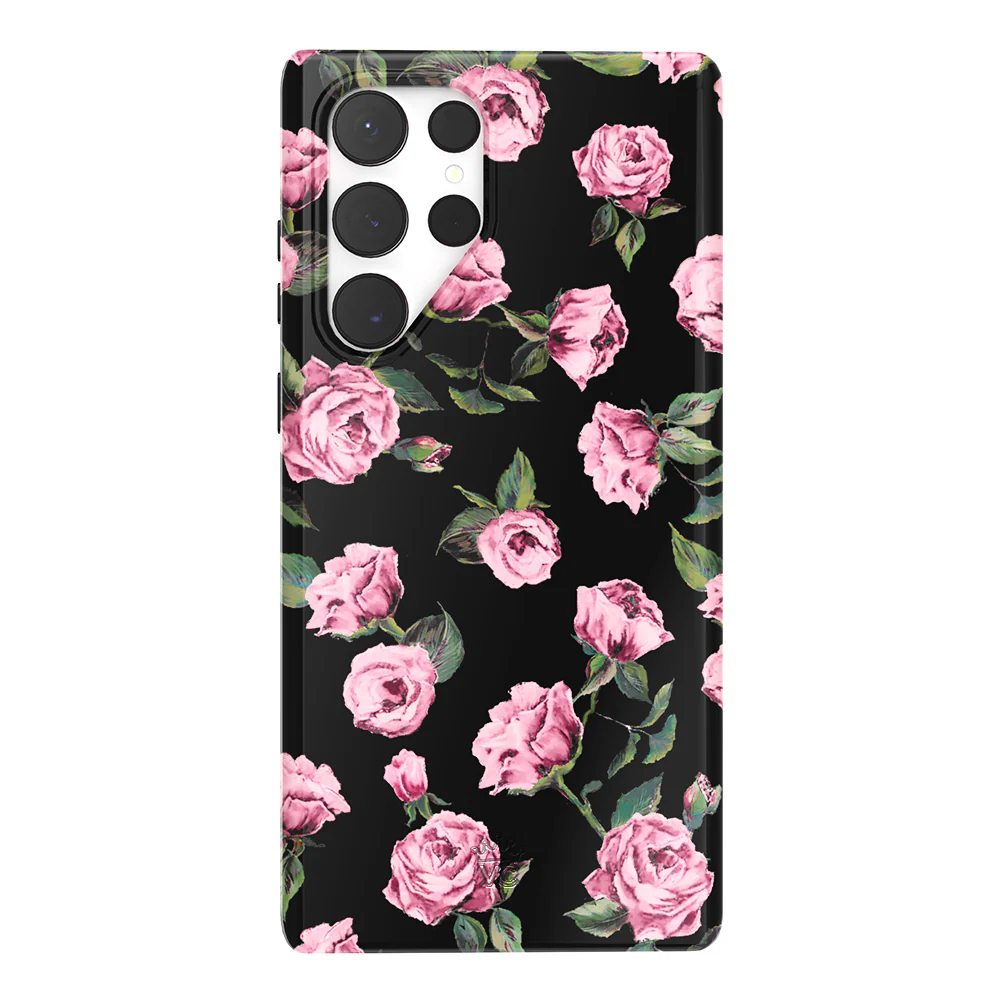 Pink Rose Floral Samsung Case - Image 12
