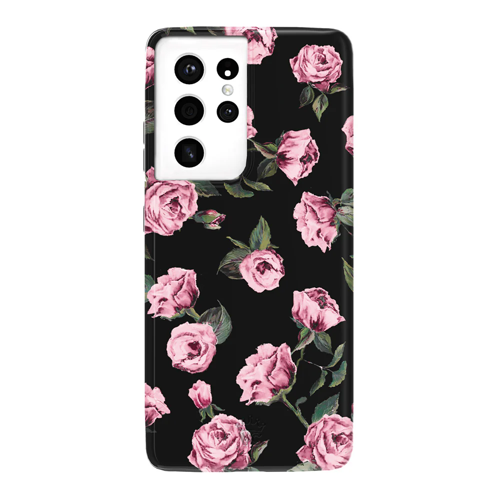 Pink Rose Floral Samsung Case - Image 15