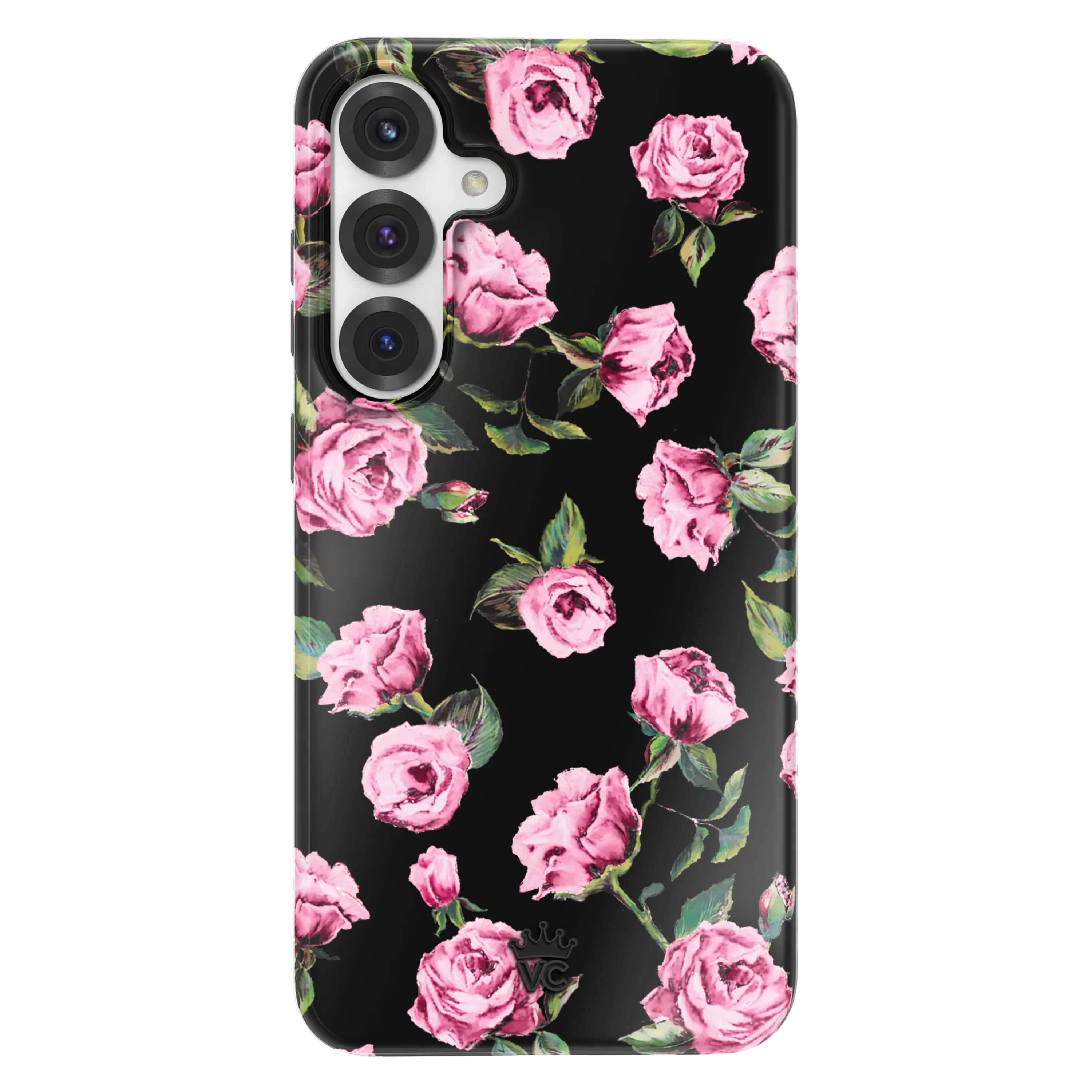 Pink Rose Floral Samsung Case - Image 28