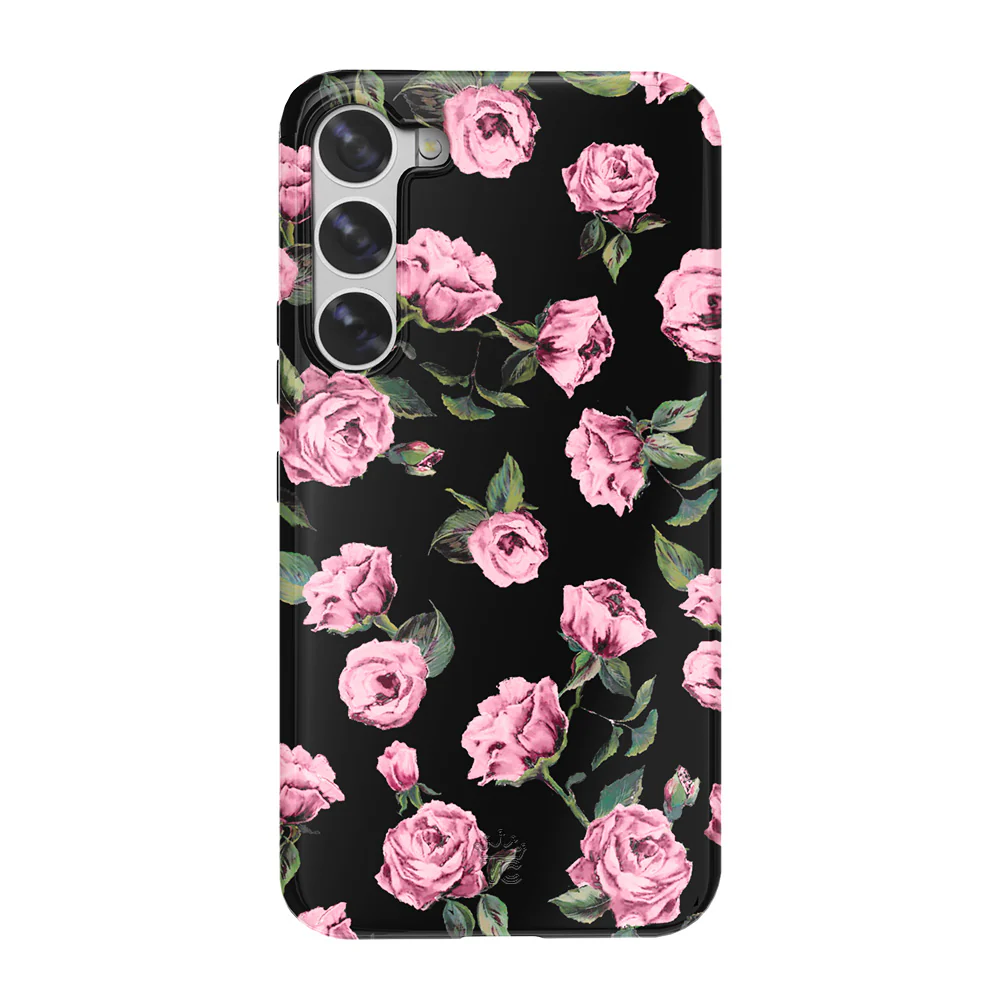 Pink Rose Floral Samsung Case - Image 7