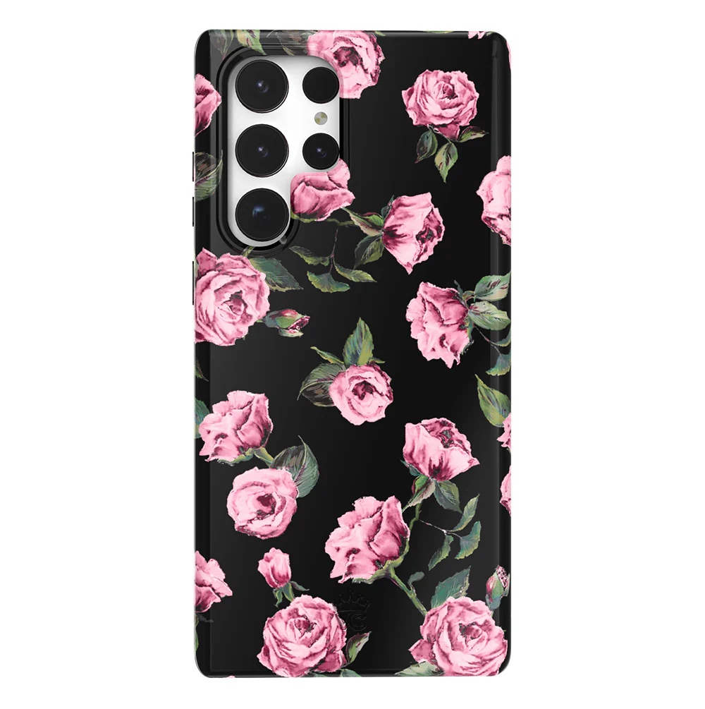 Pink Rose Floral Samsung Case - Image 9