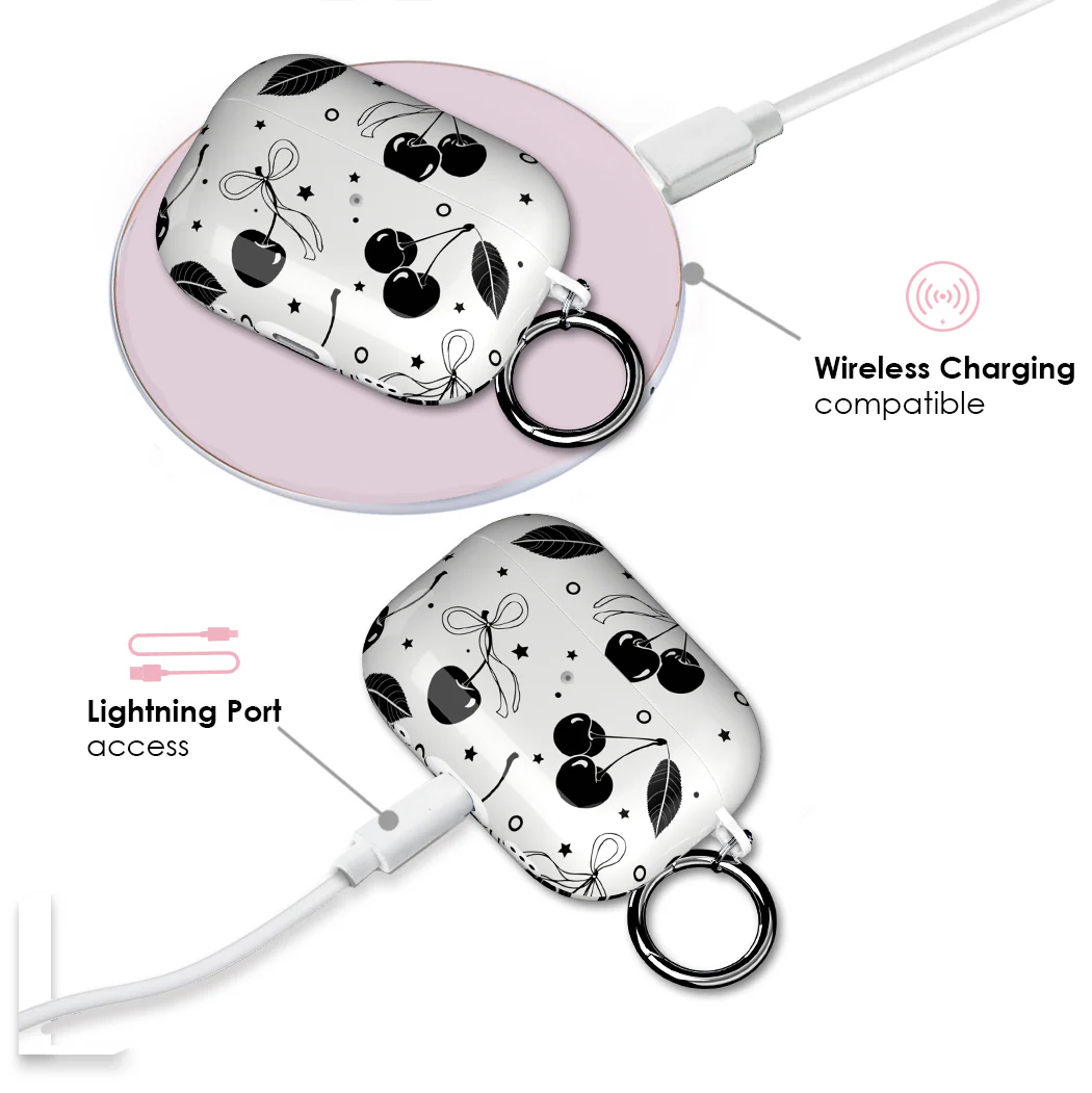 Cherry Noir AirPod Case - Image 9