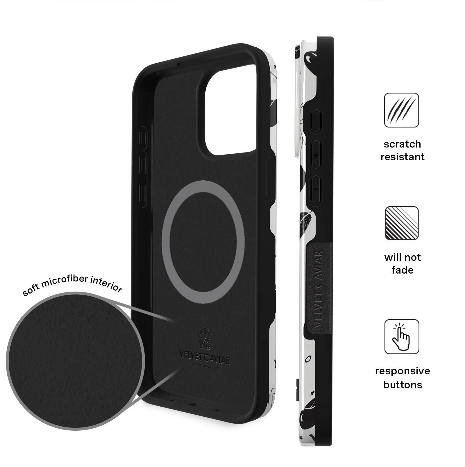 Cherry Noir iPhone Case - Image 12