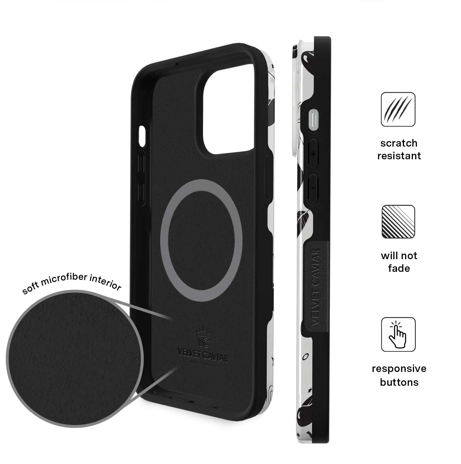 Cherry Noir iPhone Case - Image 60
