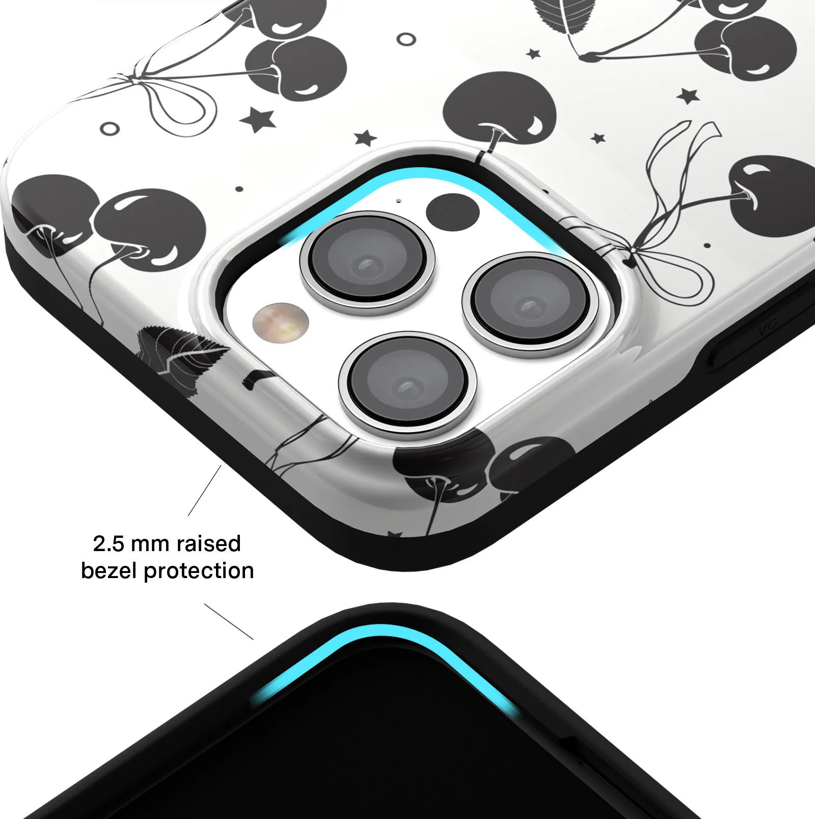 Cherry Noir iPhone Case - Image 63