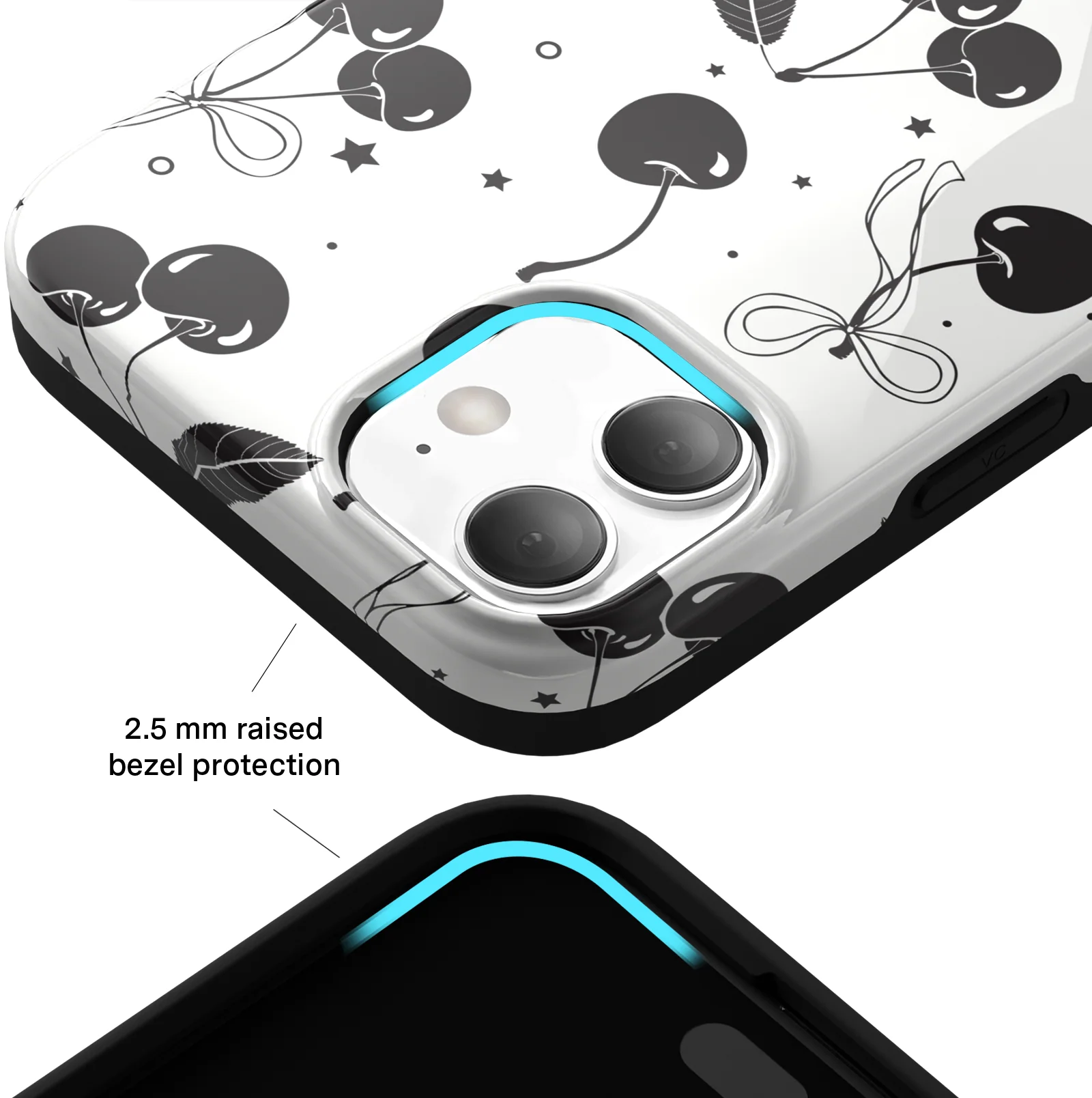 Cherry Noir iPhone Case - Image 81