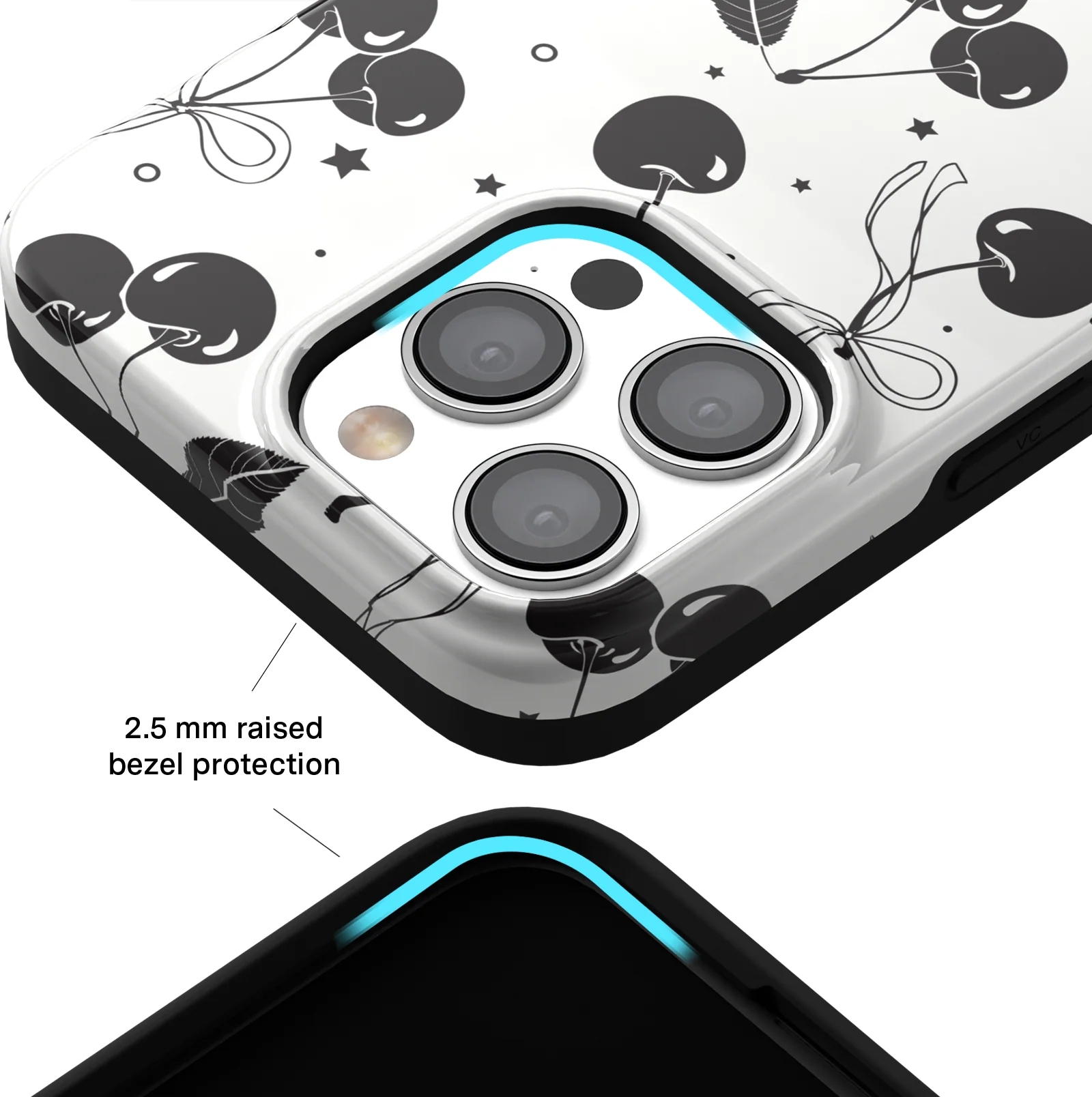 Cherry Noir iPhone Case - Image 87