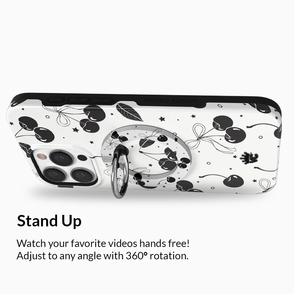 Cherry Noir MagSafe Grip Ring - Image 4