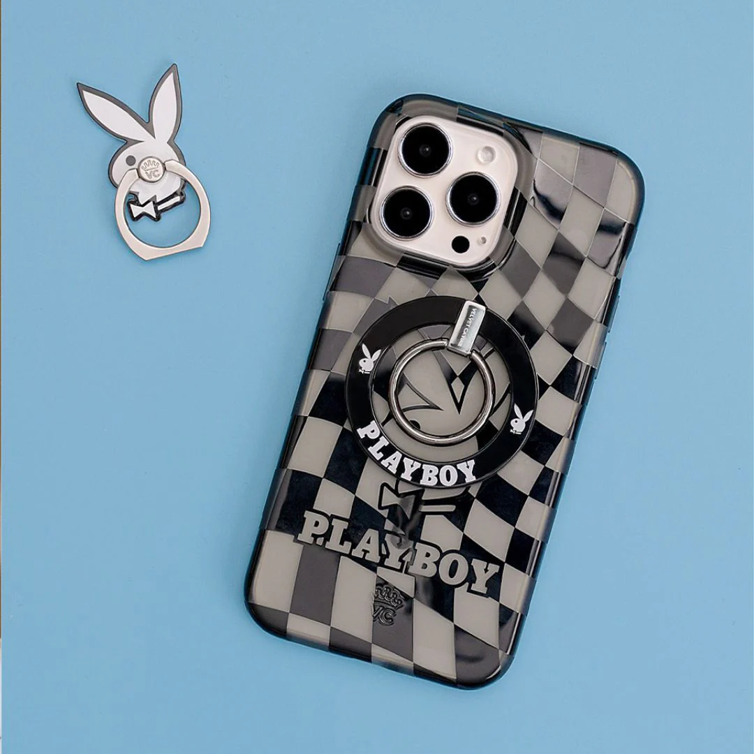 Playboy Black Bunny MagSafe Grip Ring - Image 2