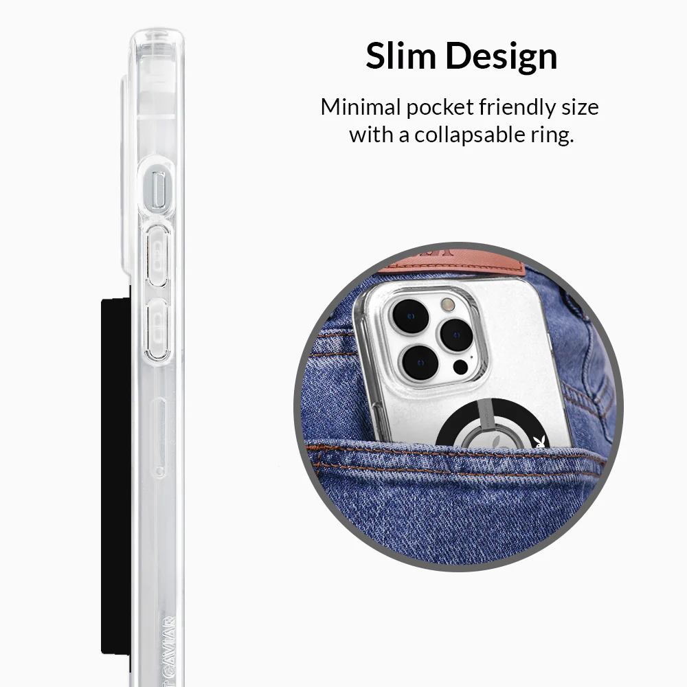 Playboy Black Bunny MagSafe Grip Ring - Image 6
