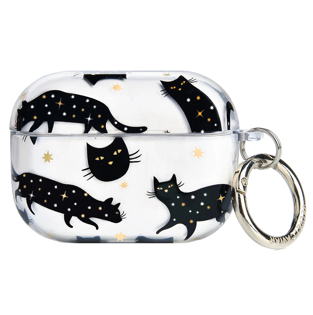 Black Cat AirPods Case - Image 5