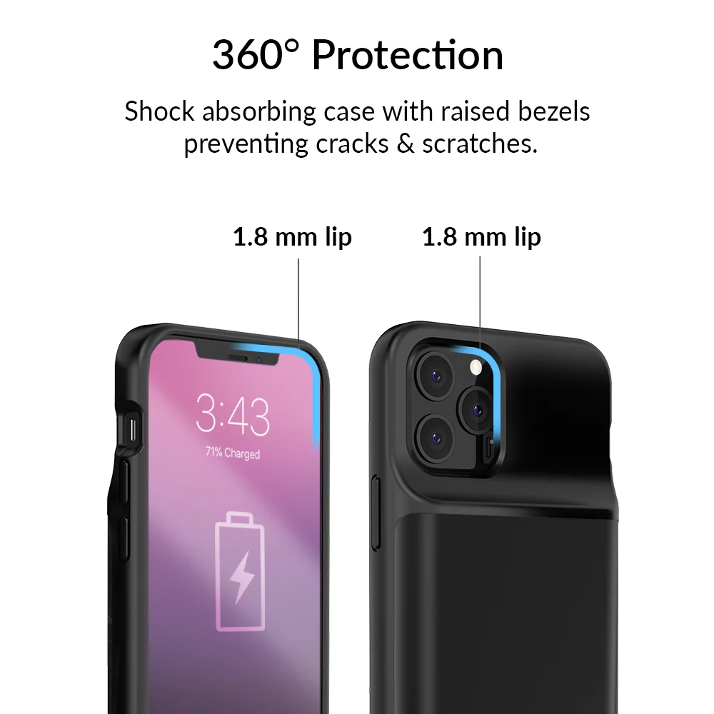 Black iPhone Charging Case - Image 28