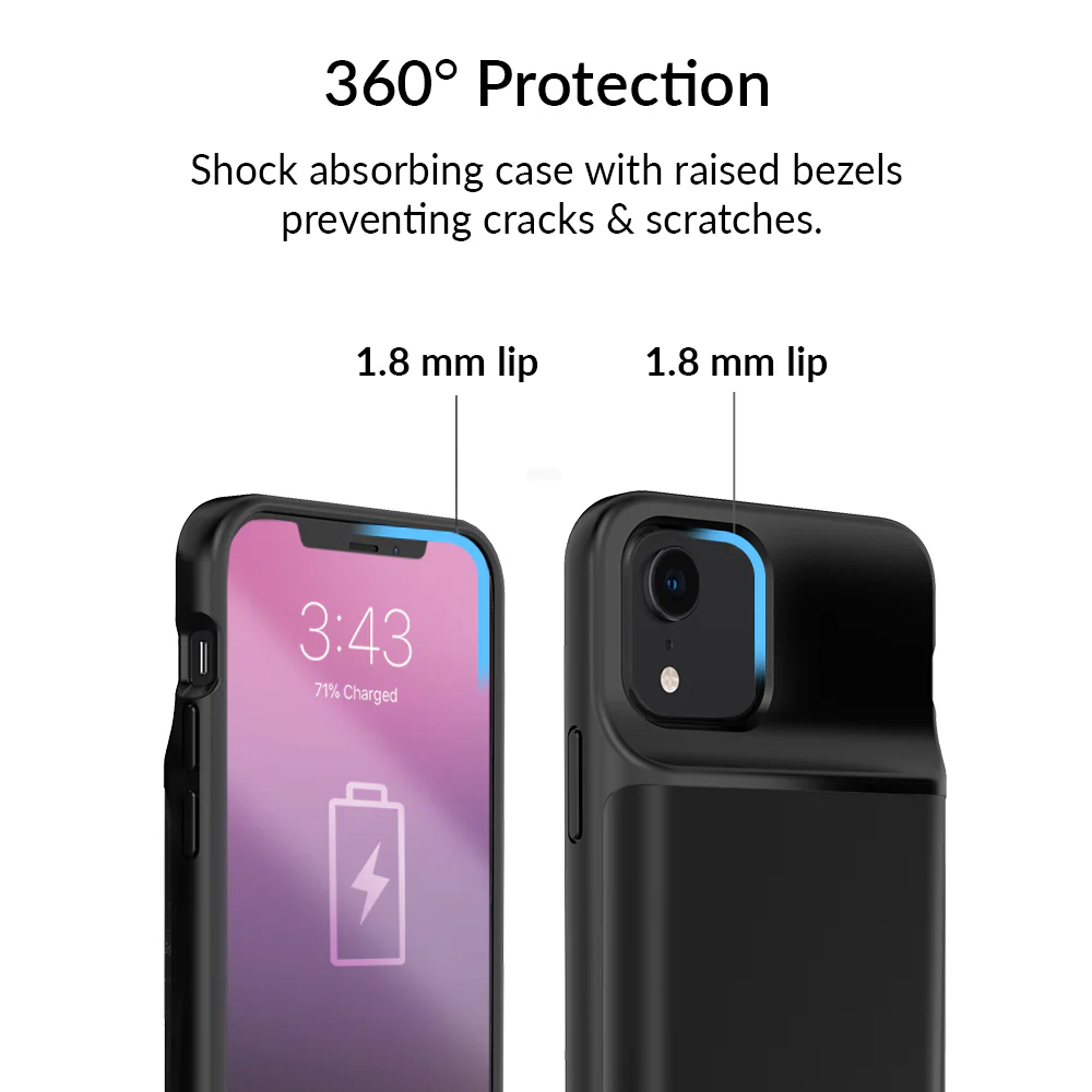 Black iPhone Charging Case - Image 5
