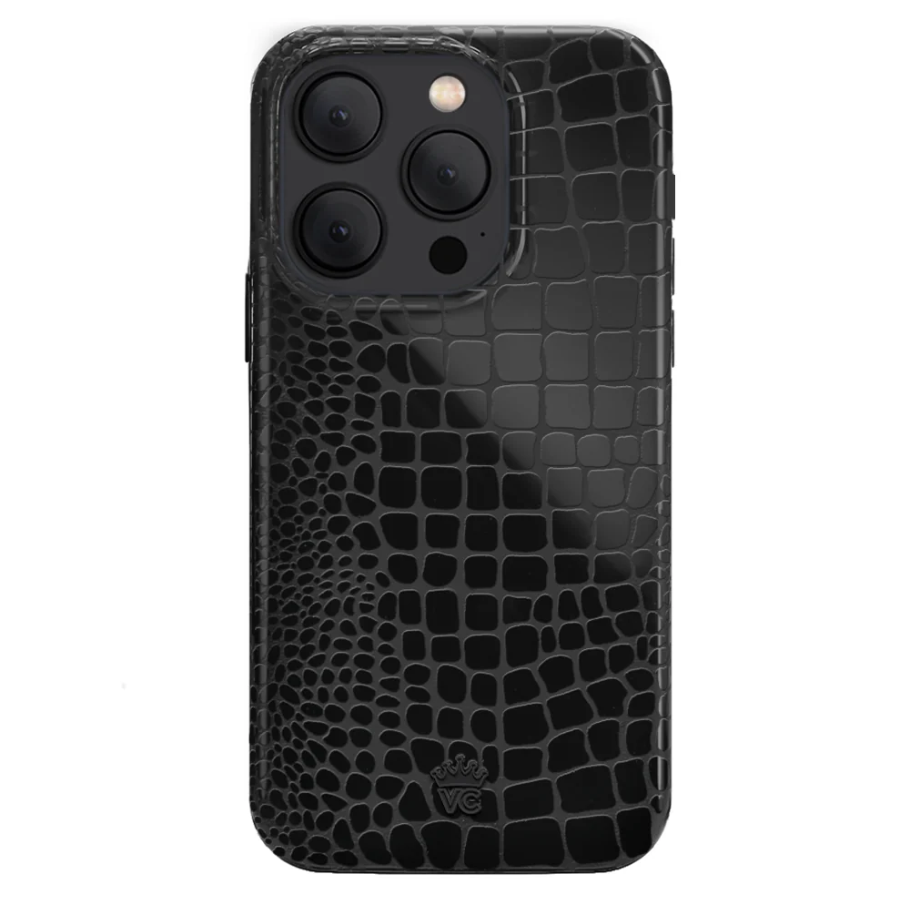 Black Croc iPhone Case - Image 103