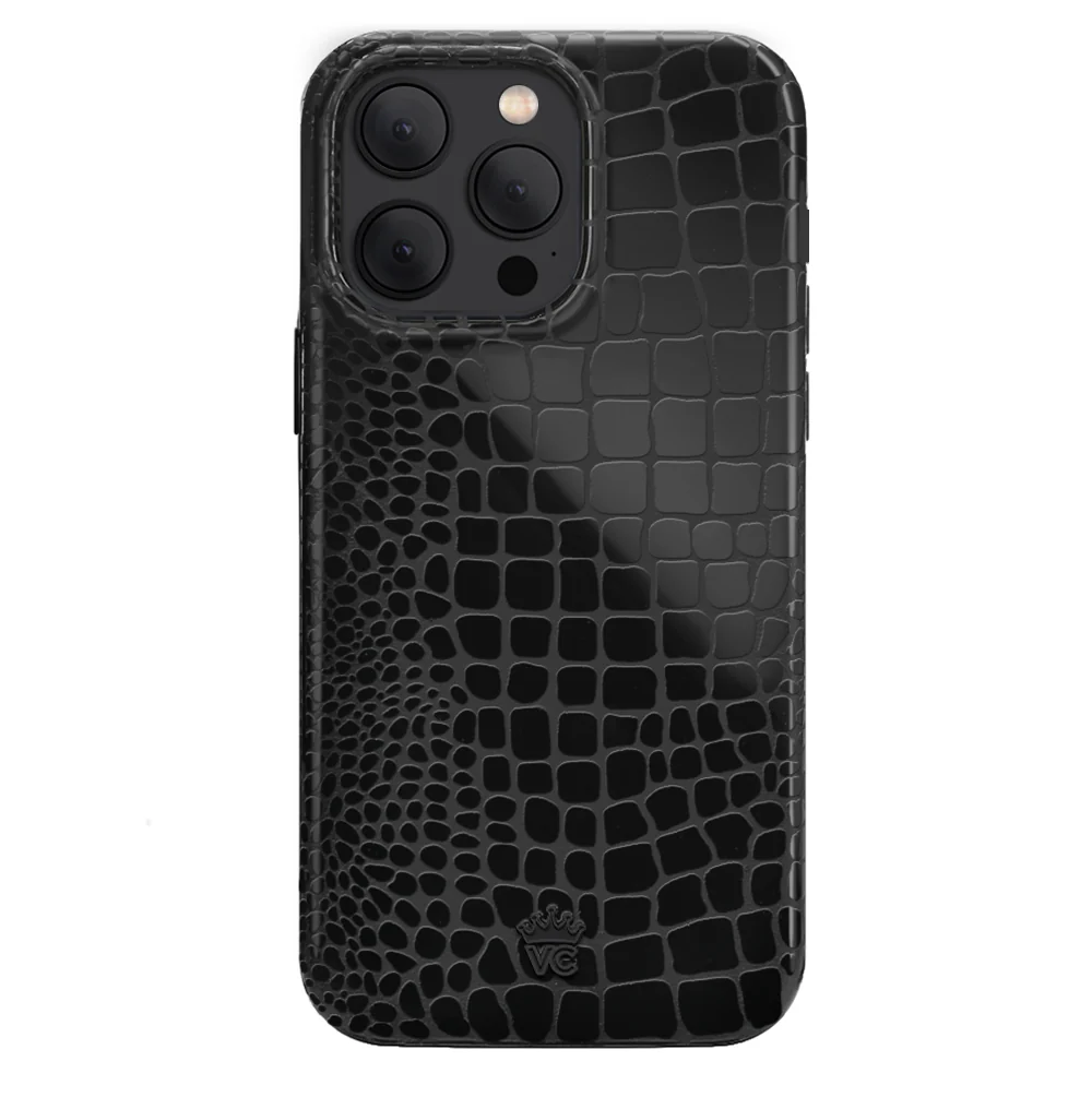 Black Croc iPhone Case - Image 109