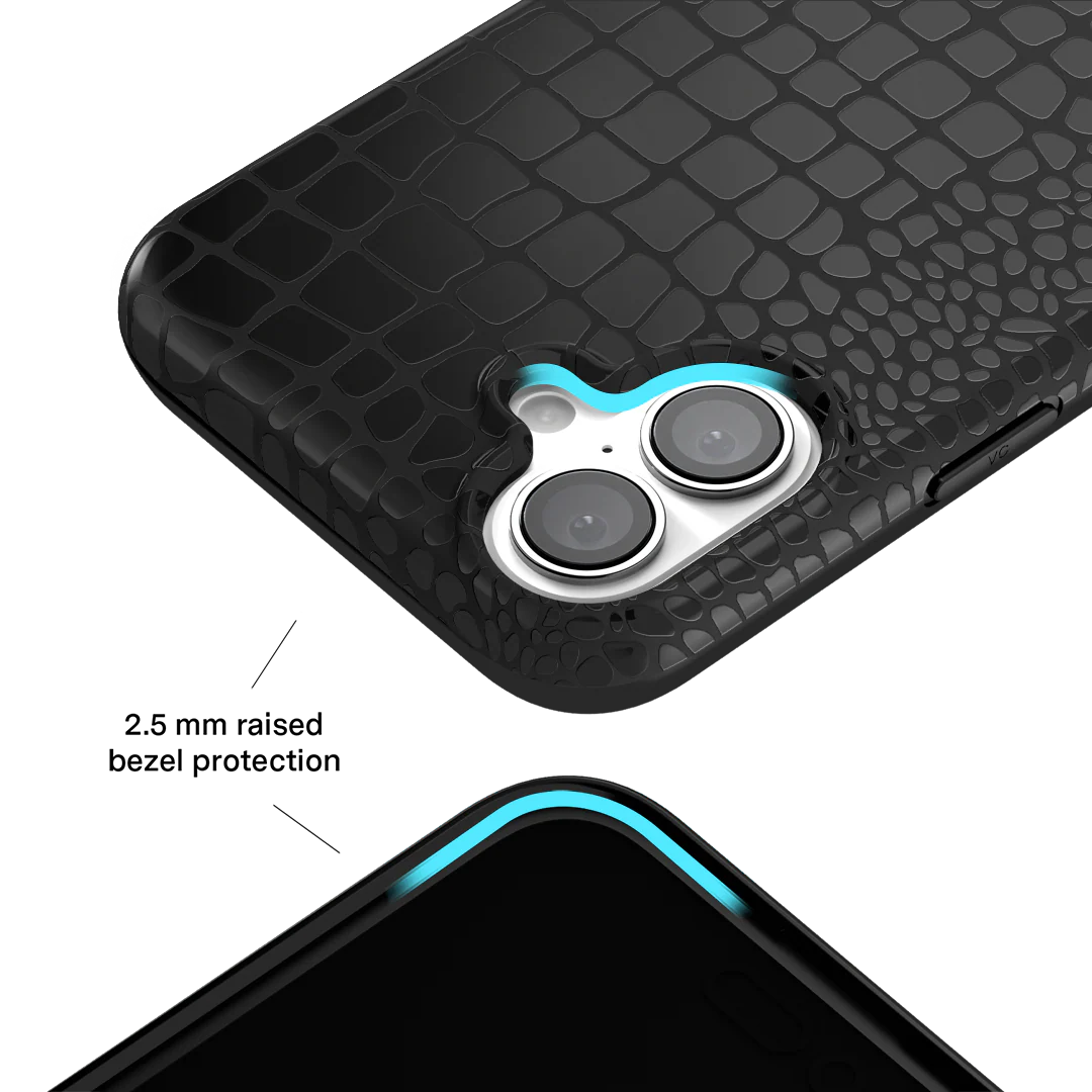 Black Croc iPhone Case - Image 117
