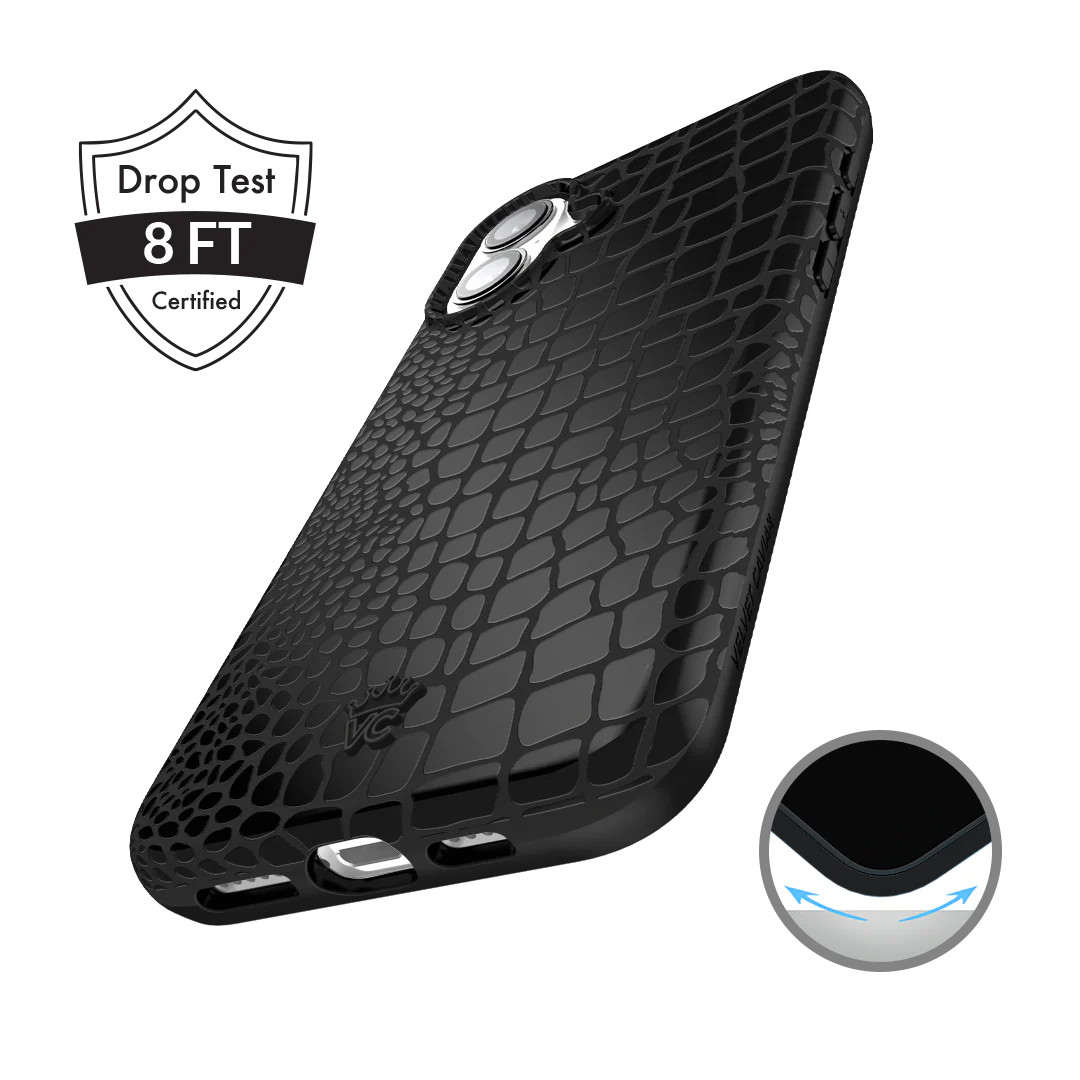 Black Croc iPhone Case - Image 119