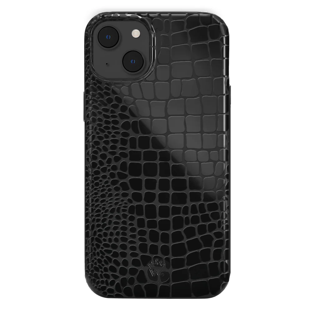 Black Croc iPhone Case - Image 13