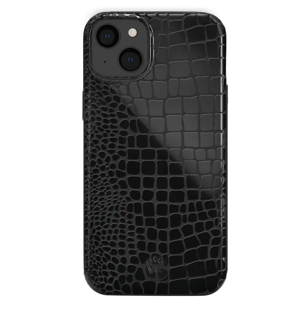 Black Croc iPhone Case - Image 19
