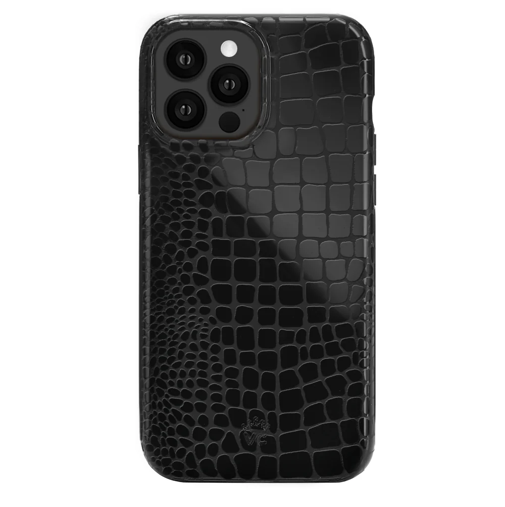 Black Croc iPhone Case - Image 37