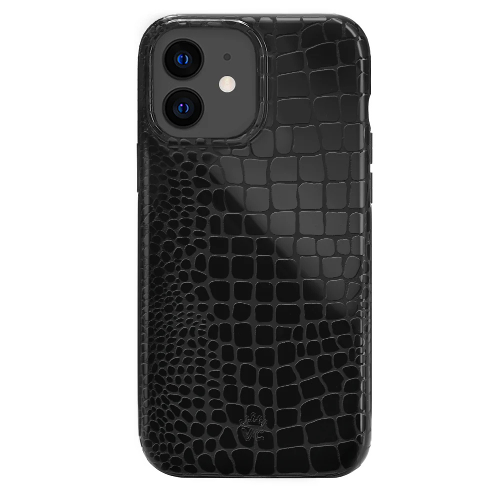 Black Croc iPhone Case - Image 49