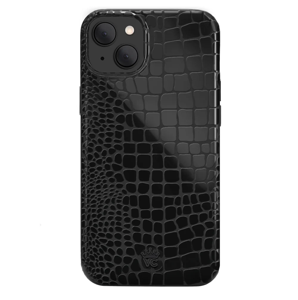 Black Croc iPhone Case - Image 91