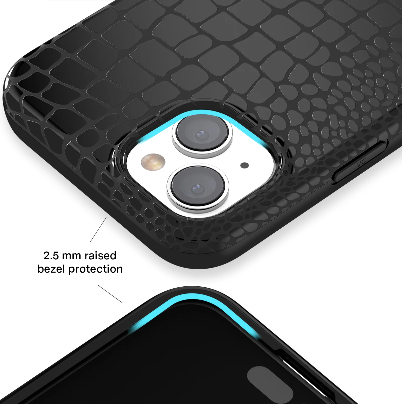 Black Croc iPhone Case - Image 99