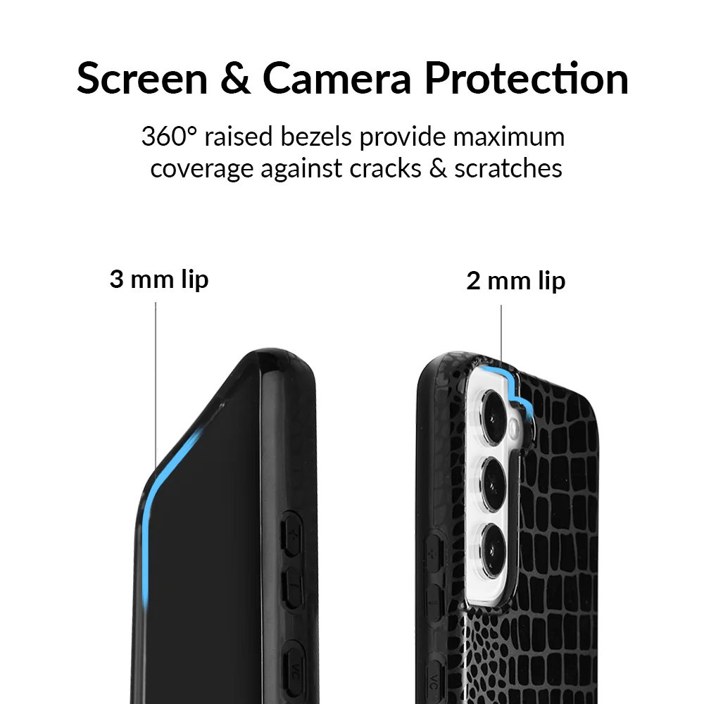 Black Croc Samsung Case - Image 27