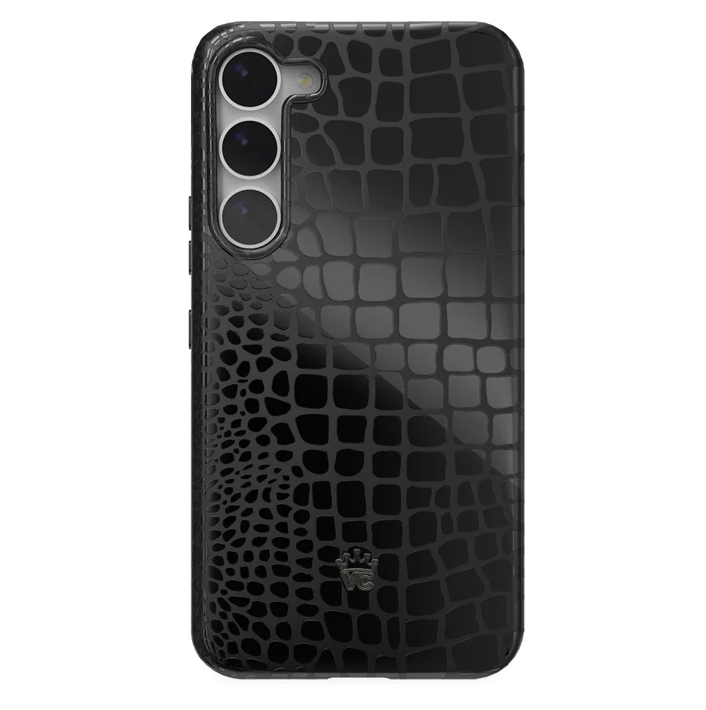 Black Croc Samsung Case - Image 43