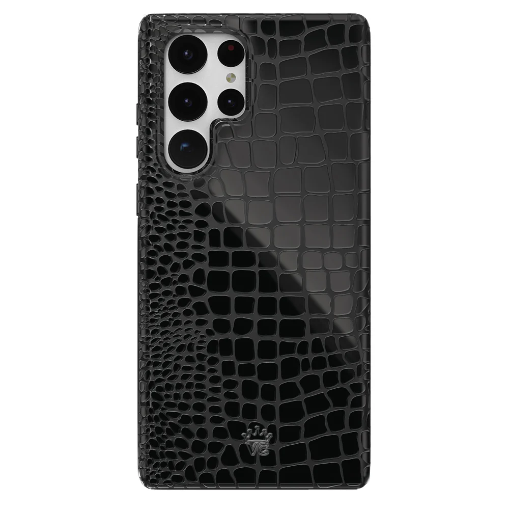 Black Croc Samsung Case - Image 49
