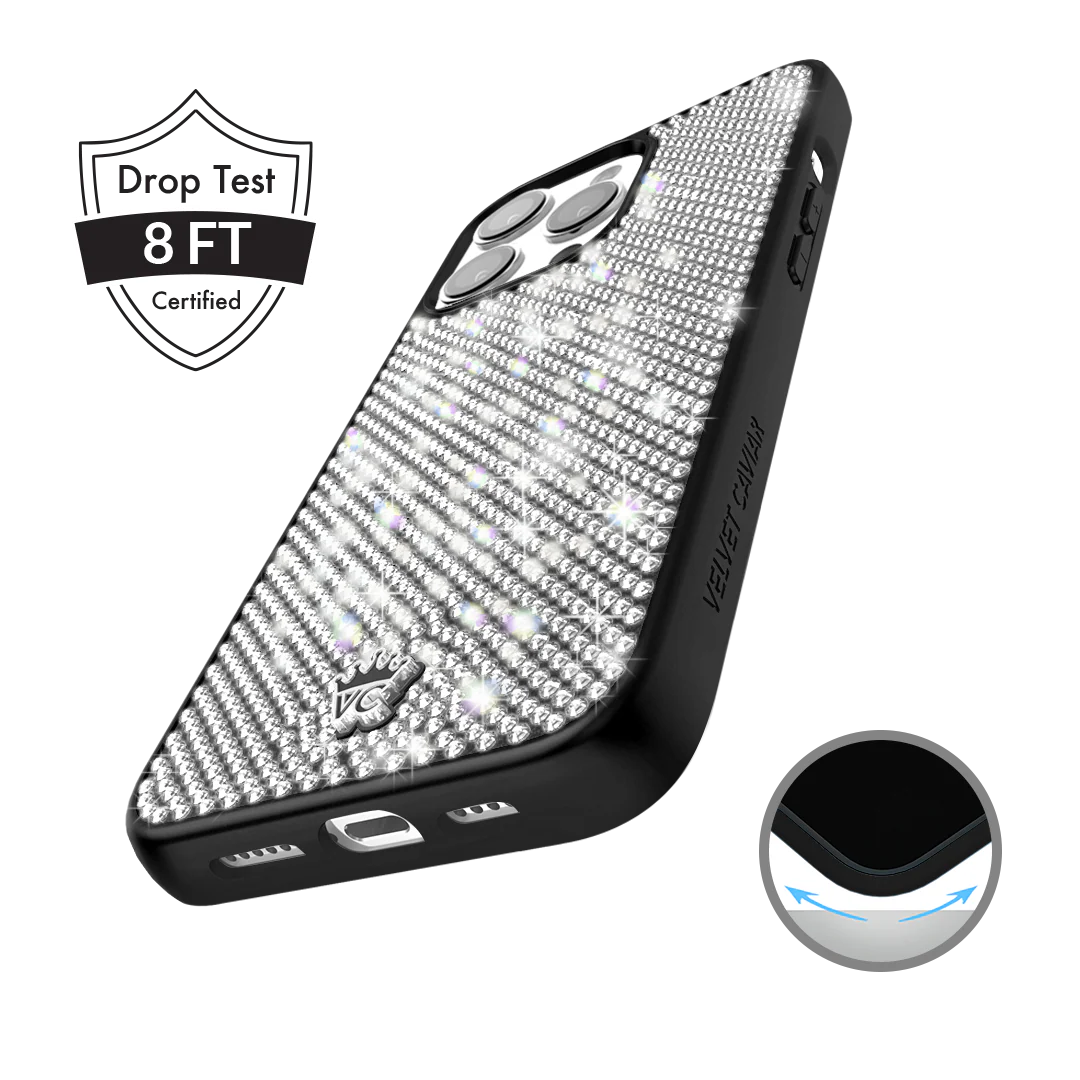 Black Caviar Crystals iPhone Case - Image 29