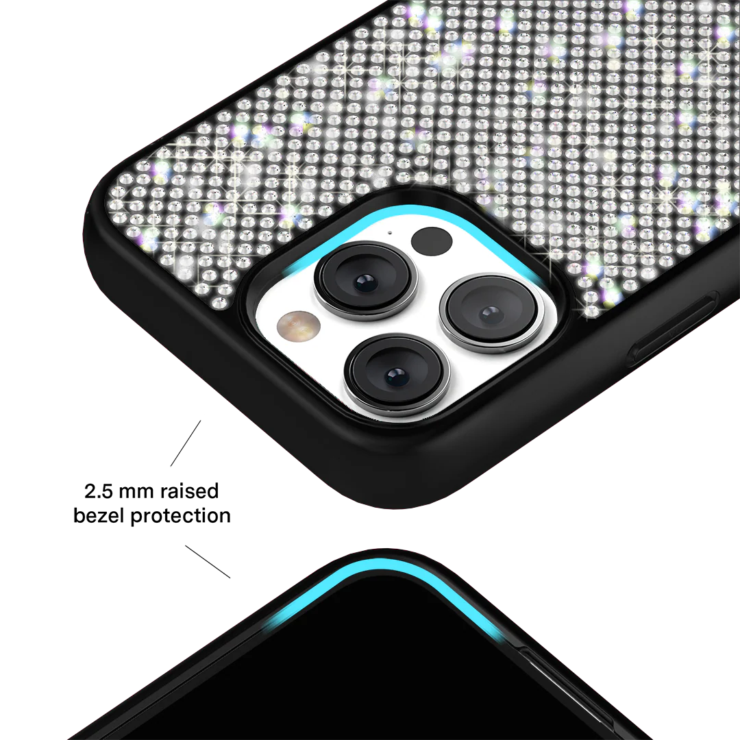 Black Caviar Crystals iPhone Case - Image 43