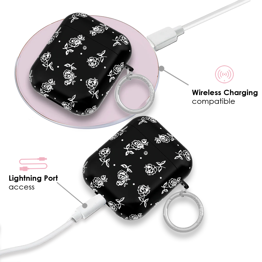 Vintage Roses AirPod Case - Image 4