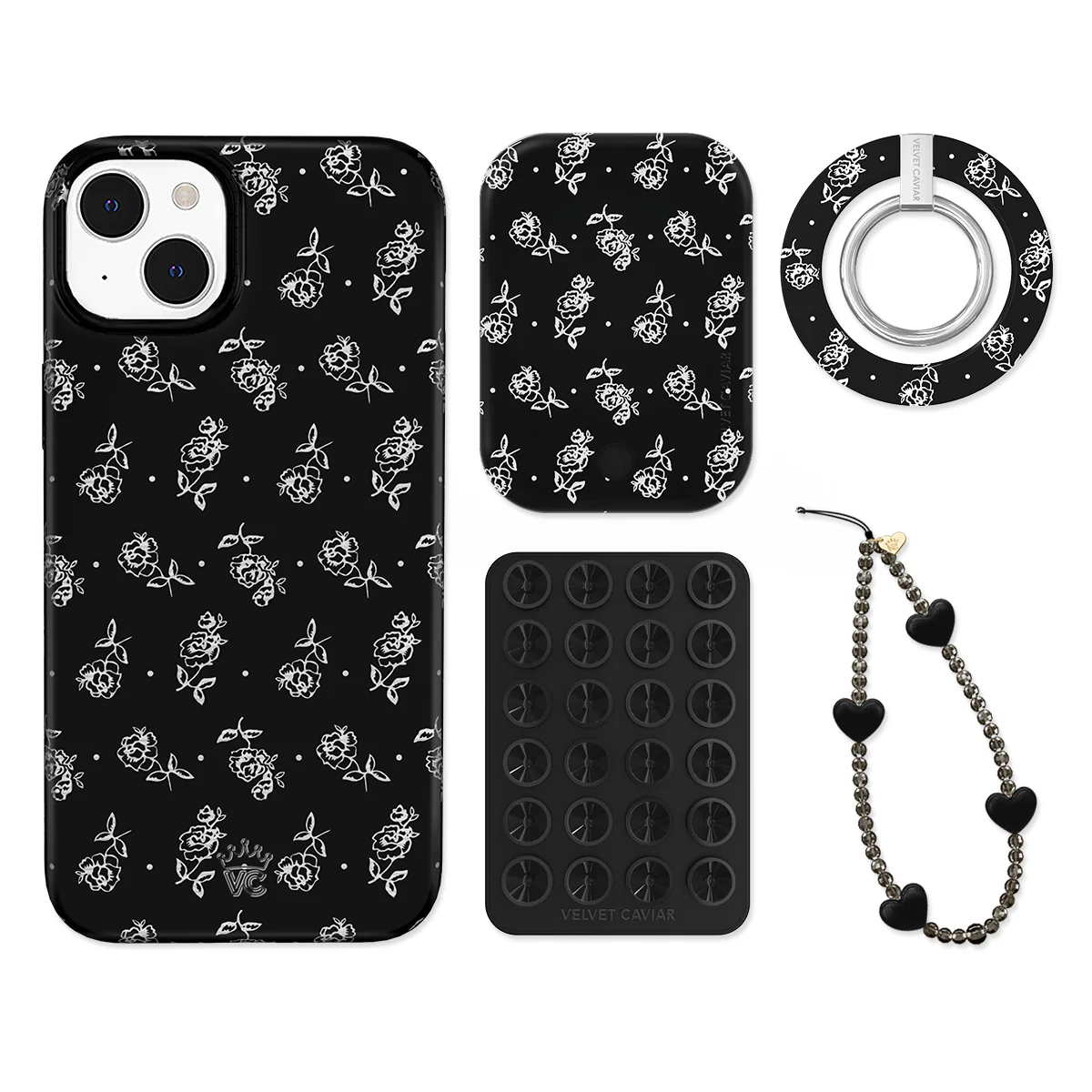 Vintage Roses iPhone Bundle Set - Grip - Image 10