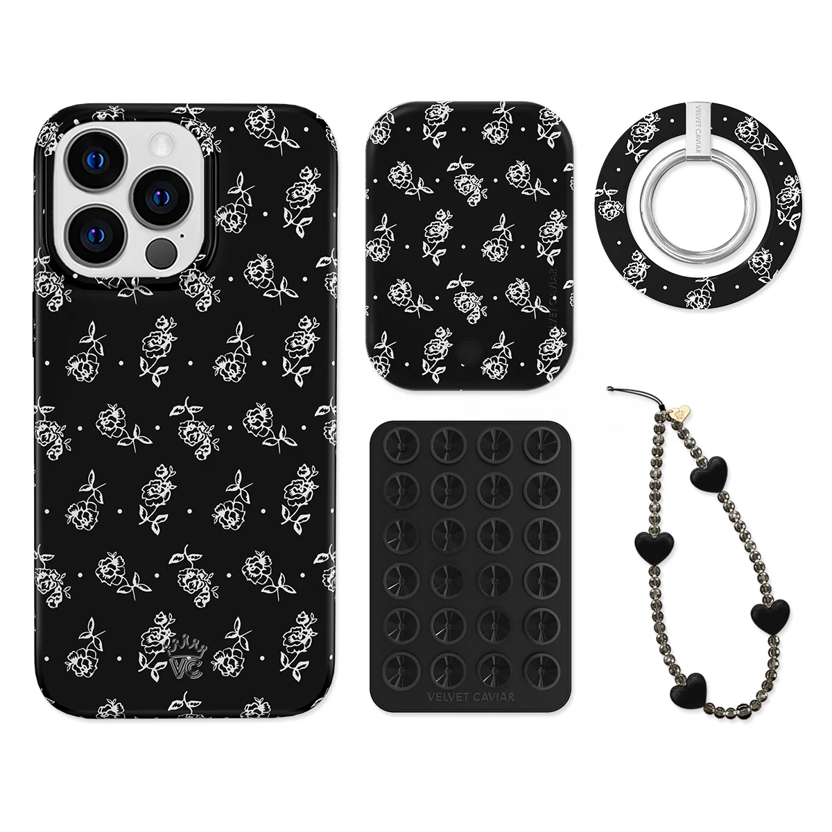 Vintage Roses iPhone Bundle Set - Grip - Image 14
