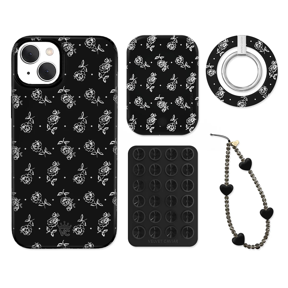Vintage Roses iPhone Bundle Set - Grip - Image 5
