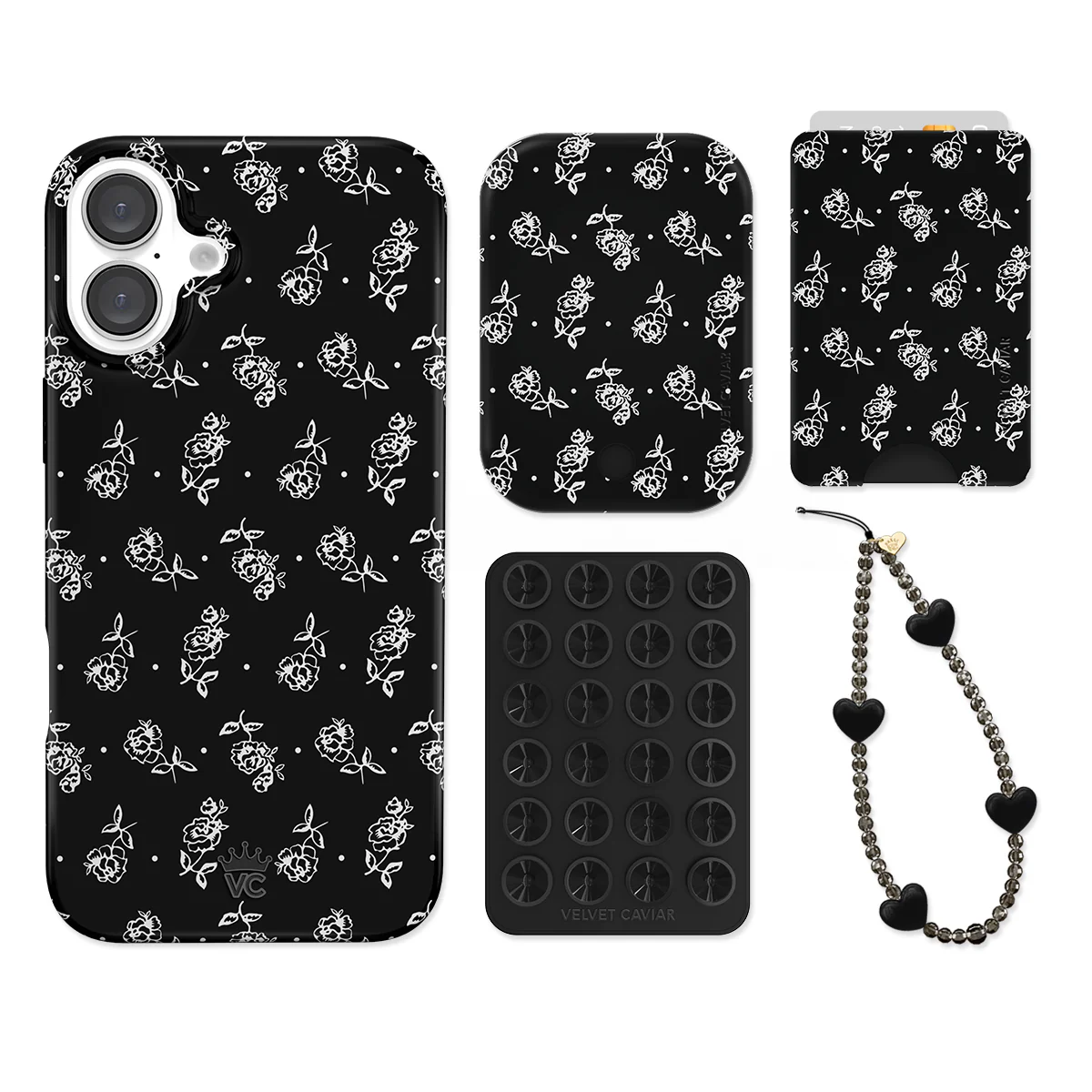Vintage Roses iPhone Bundle Set - Wallet - Image 2