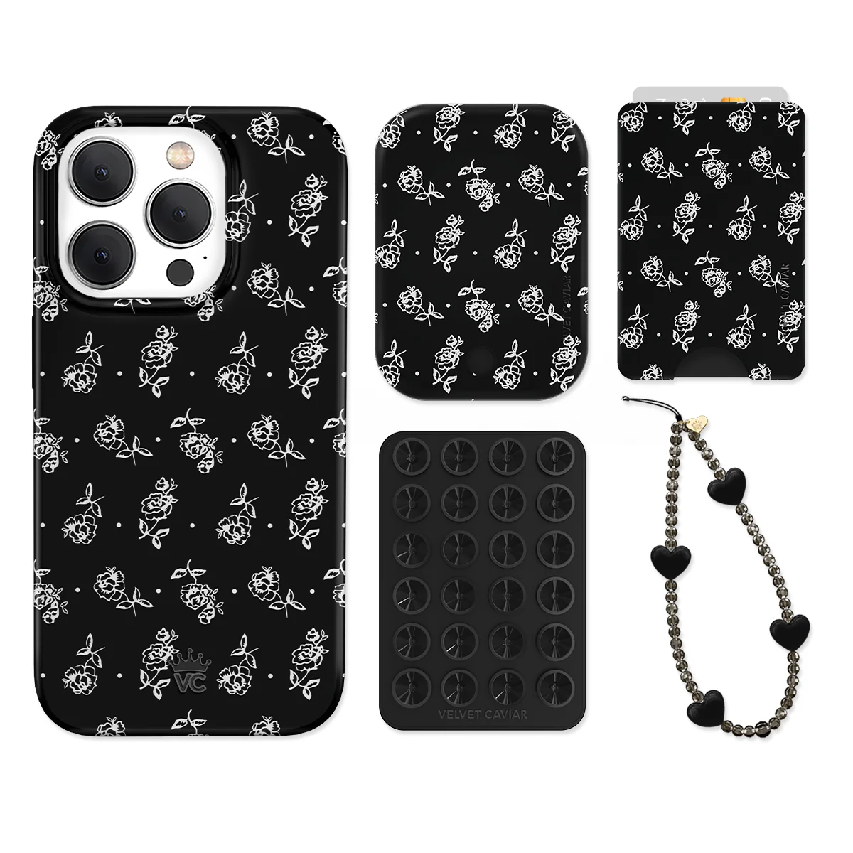 Vintage Roses iPhone Bundle Set - Wallet - Image 7