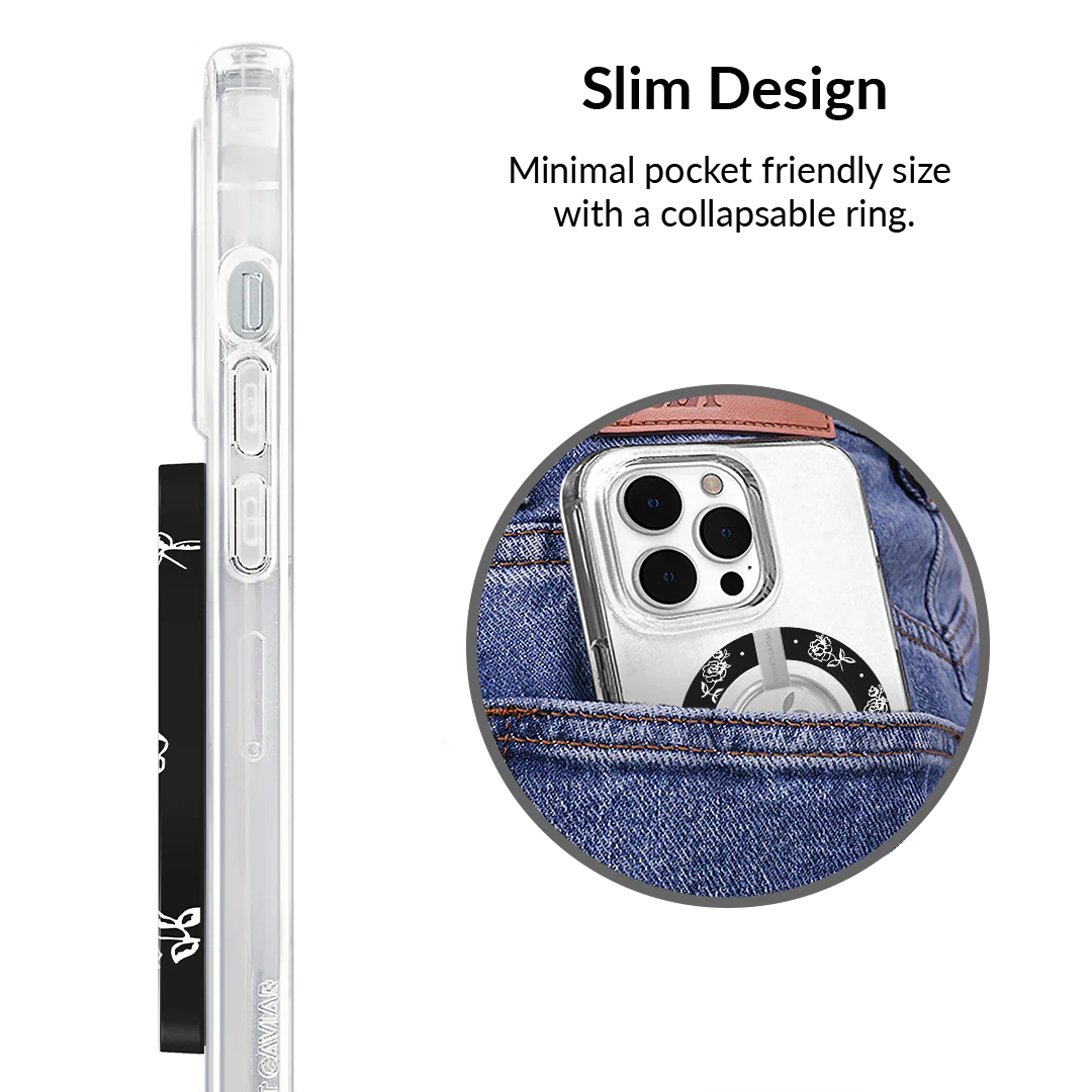 Vintage Roses MagSafe Grip Ring - Image 4
